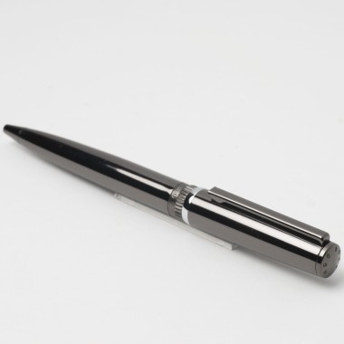 Stylo Bille HUGO BOSS Gear Metal Dark Chrome