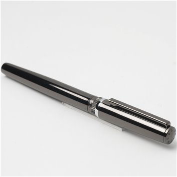 Stylo Plume HUGO BOSS Gear Metal Dark Chrome