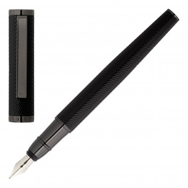 Stylo Plume HUGO BOSS Formation Herringbone Gun