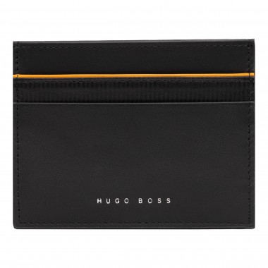 Porte-cartes HUGO BOSS Gear Black Yellow
