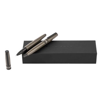 Parure HUGO BOSS Illusion Gear Khaki (Stylo Bille HUGO BOSS & Roller HUGO BOSS)