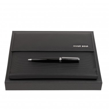 Parure HUGO BOSS HUGO BOSS (Stylo Bille HUGO BOSS & écritoire A5)