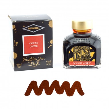 Flacon d'Encre Diamine  Ancient Copper  80 ml