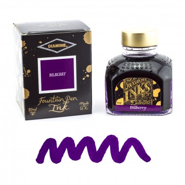 Flacon d'Encre Diamine  Bilberry  80 ml