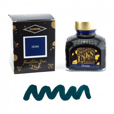 Flacon d'Encre Diamine  Denim  80 ml