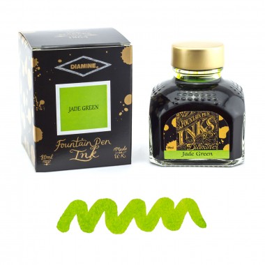 Flacon d'Encre Diamine  Jade Green  80 ml