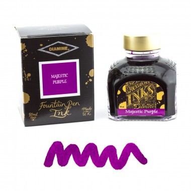 Flacon d'Encre Diamine  Majestic Purple  80 ml