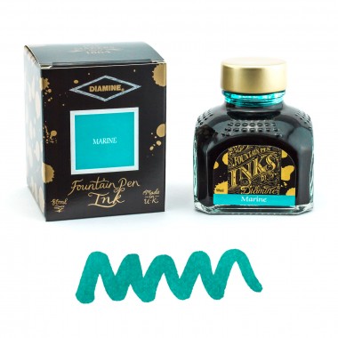 Flacon d'Encre Diamine  Marine  80 ml