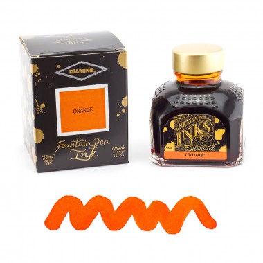 Flacon d'Encre Diamine  Orange  80 ml