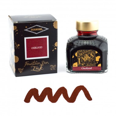 Flacon d'Encre Diamine  Oxblood  80 ml