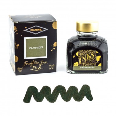 Flacon d'Encre Diamine  Salamander  80 ml