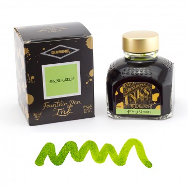 Flacon d'Encre Diamine  Spring Green  80 ml