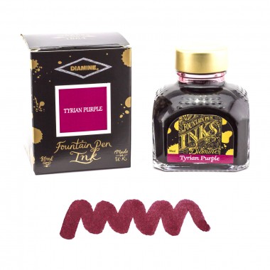 Flacon d'Encre Diamine  Tyrian Purple  80 ml