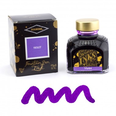 Flacon d'Encre Diamine  Violet  80 ml