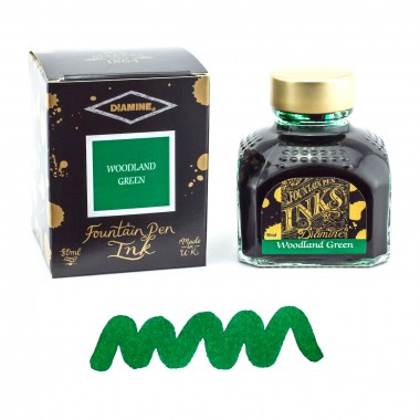 Flacon d'Encre Diamine  Woodland Green  80 ml