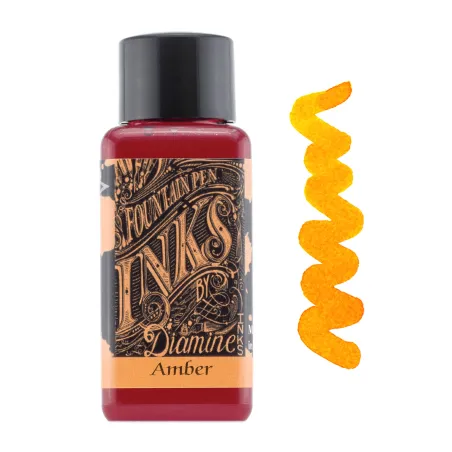 Flacon d'Encre Diamine Amber 30 ml
