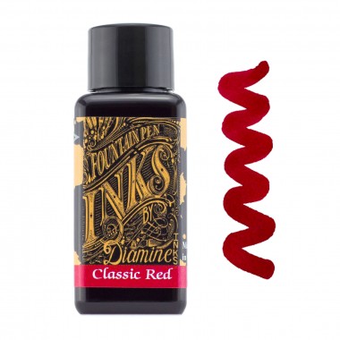 Flacon d'Encre Diamine Classic Red 30 ml