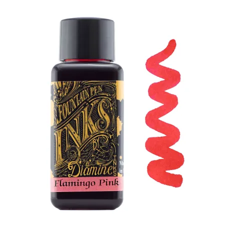 Flacon d'Encre Diamine Flamingo Pink 30 ml
