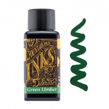 Flacon d'Encre Diamine Green Umber 30 ml