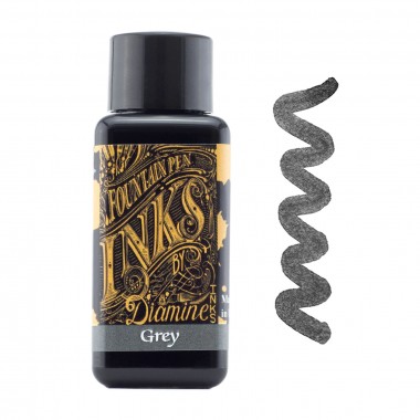 Flacon d'Encre Diamine Grey 30 ml