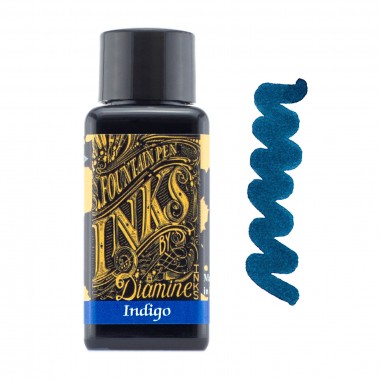 Flacon d'Encre Diamine Indigo 30 ml