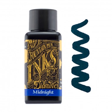 Flacon d'Encre Diamine Midnight 30 ml