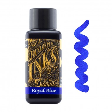 Flacon d'Encre Diamine Royal Blue 30 ml