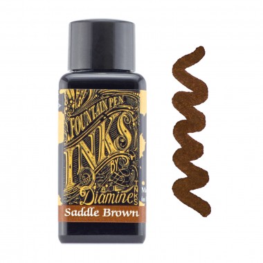 Flacon d'Encre Diamine Saddle Brown 30 ml