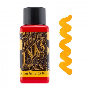 Flacon d'Encre Diamine Sunshine Yellow 30 ml