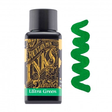 Flacon d'Encre Diamine Ultra Green 30 ml