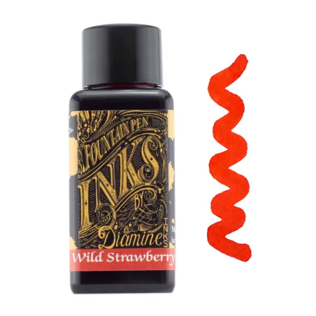 Flacon d'Encre Diamine Wild Strawberry 30 ml