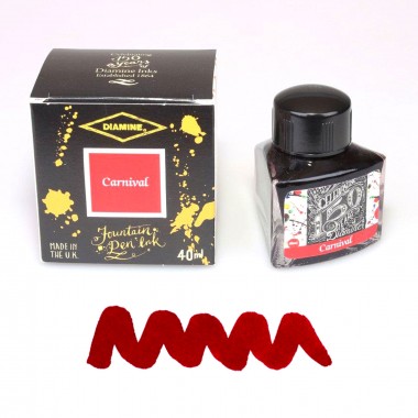 Flacon d'Encre Diamine Carnival 40 ml 150e Anniversaire