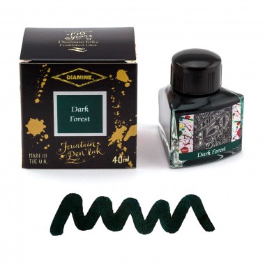 Flacon d'Encre Diamine Dark Forest 40 ml 150e Anniversaire