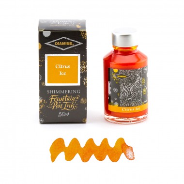 Flacon d'Encre Diamine   Citrus Ice   50 ml   Shimmering