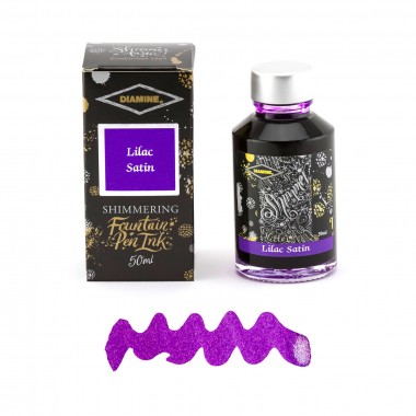 Flacon d'Encre Diamine   Lilac Satin   50 ml   Shimmering