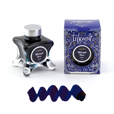 Flacon d'Encre Diamine  Midnight Hour  50 ml  Inkvent Blue Edition