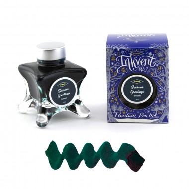 Flacon d'Encre Diamine  Seasons Greetings  50 ml  Inkvent Blue Edition