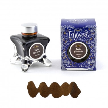 Flacon d'Encre Diamine  Triple Chocolate  50 ml  Inkvent Blue Edition