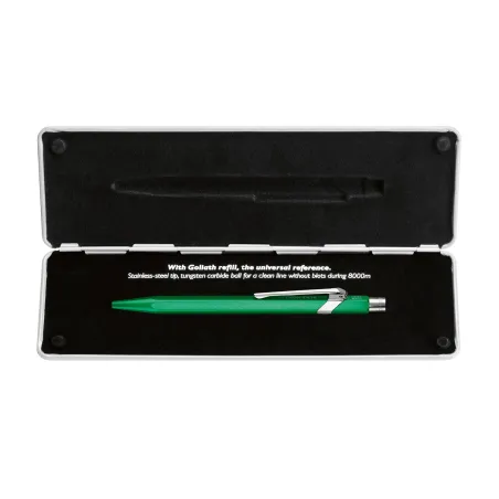 Stylo Bille CARAN D'ACHE 849 Popline - Metal-X Vert