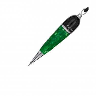 Mini Stylo à dessin AURORA Terra Aurea Minima - Résine Marbrée Verte