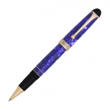 Roller AURORA - Auroloide Violet - Attributs Plaqués Or Rose