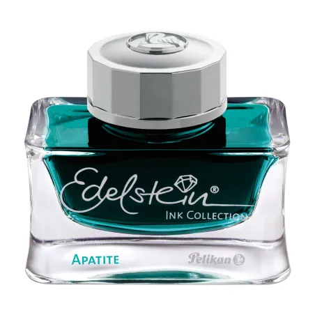 Encre Edelstein Pélikan - Apatite (Bleu-Turquoise) - Flacon 50ml