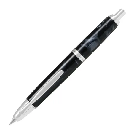 Stylo-plume M PILOT Capless SE - Noir attributs rhodiés