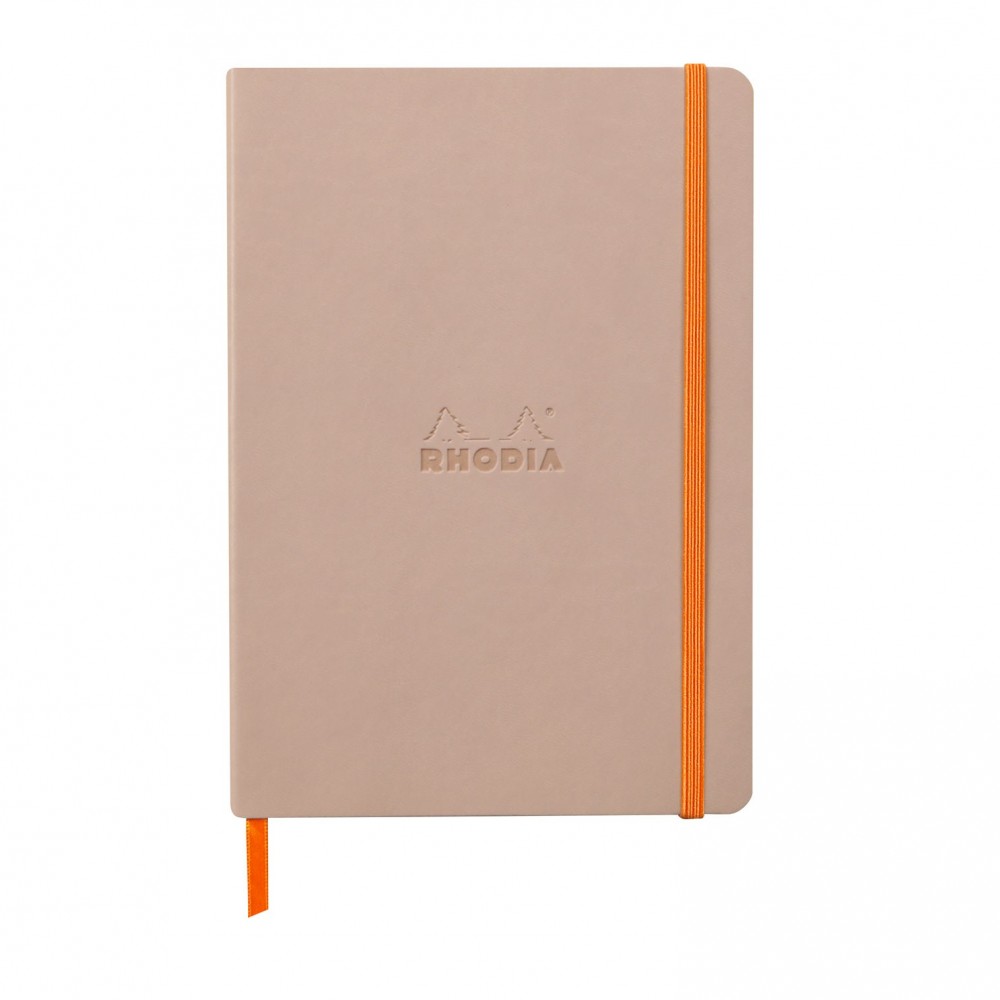 Rhodiarama Carnet Souple - Touche De Rose - Format A5 160 pages