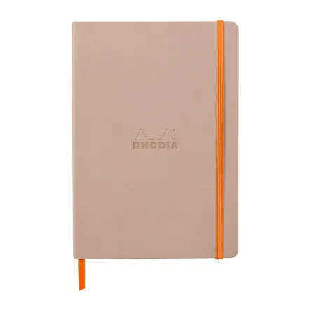 Rhodiarama Carnet Souple - Touche De Rose - Format A5 160 pages