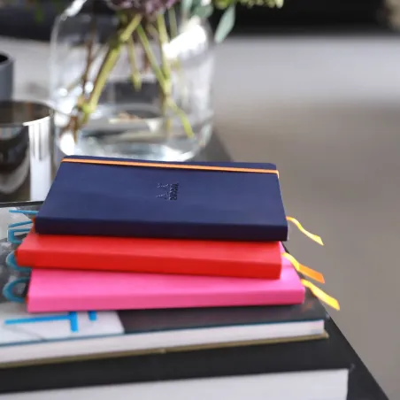 Rhodiarama Carnet Souple - Bleu Nuit - Format A5 160 pages