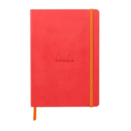 Rhodiarama Carnet Souple - Corail - Format A5 160 pages