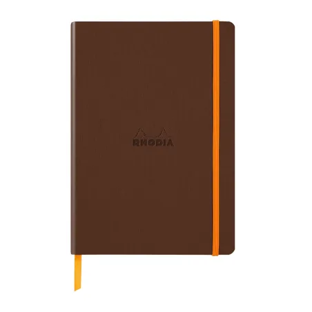 Rhodiarama Carnet Souple - Bronze - Format A5 160 pages
