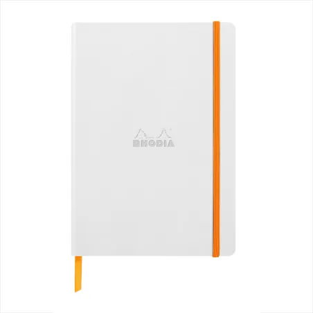 Rhodiarama Carnet Souple - Blanc - Format A5 160 pages