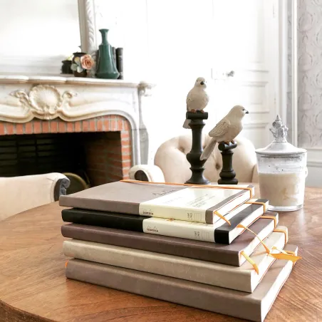 Rhodiarama Carnet Souple - Taupe - Format A5 160 pages